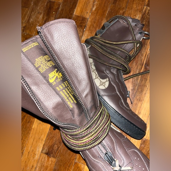 Custom Gucci Air Force 1 high boot - Picture 6 of 8